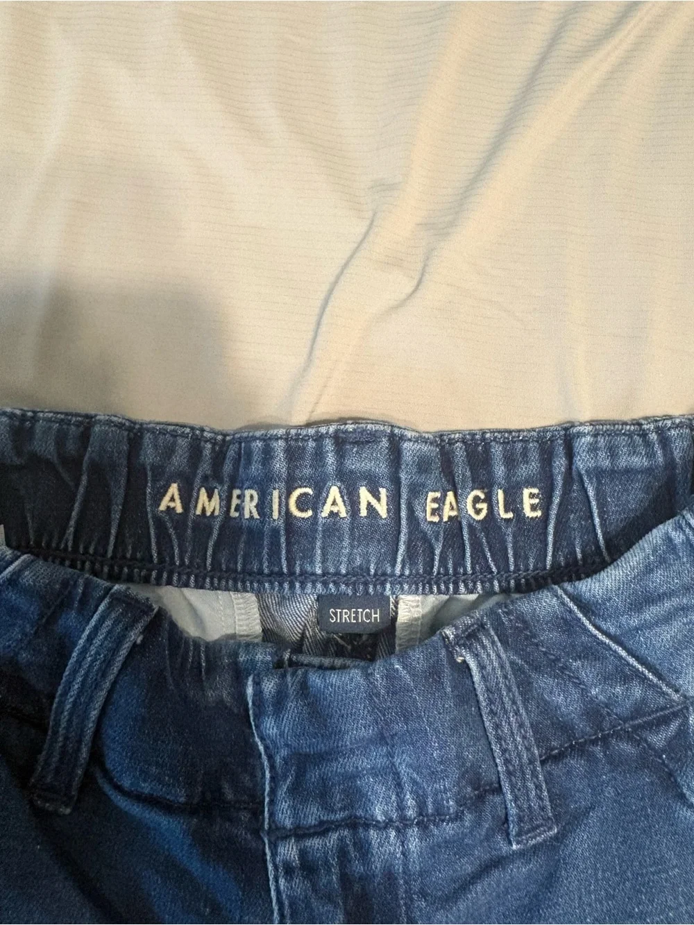 American Eagle Long Denim Shorts
